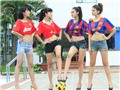 Bóng đá anh, ngoại hạng anh, lịch thi đấu euro 2012, Chân dài Việt Nam hướng đến trận CK Champions League