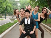 Bóng đá anh, ngoại hạng anh, lịch thi đấu euro 2012, Ca sĩ Phan Anh luyện thanh cho 5 “chân dài”