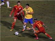 Bóng đá anh, ngoại hạng anh, lịch thi đấu euro 2012, "Rô béo" ra sân, Brazil  có chiến thắng trước Romania