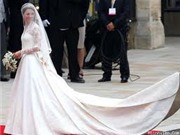 Bóng đá anh, ngoại hạng anh, lịch thi đấu euro 2012, Trưng bày chiếc váy cưới của Kate Middleton