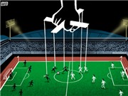 Bóng đá anh, ngoại hạng anh, lịch thi đấu euro 2012, Biếm họa thể thao: Cầu thủ hay chỉ là những con rối? 