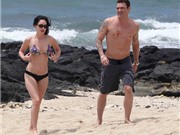 Bóng đá anh, ngoại hạng anh, lịch thi đấu euro 2012, Megan Fox khoe dáng thon trên biển
