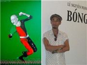 Bóng đá anh, ngoại hạng anh, lịch thi đấu euro 2012, Họa sĩ Lê Nguyên Mạnh “Lên đồng” trong một thế giới thực