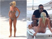 Bóng đá anh, ngoại hạng anh, lịch thi đấu euro 2012, Bạn gái Theo Walcott khoe dáng chuẩn
