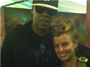 Bóng đá anh, ngoại hạng anh, lịch thi đấu euro 2012, Coleen Rooney xinh tươi bên rapper Jay Z