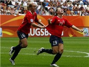 Bóng đá anh, ngoại hạng anh, lịch thi đấu euro 2012,  VCK World Cup nữ: Na Uy thắng vất vả