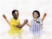 Bóng đá anh, ngoại hạng anh, lịch thi đấu euro 2012, Messi & Neymar: Dưới cái bóng của Pele và Maradona