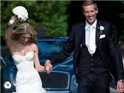 Bóng đá anh, ngoại hạng anh, lịch thi đấu euro 2012, Abbey Clancy đẹp rạng ngời trong lễ cưới