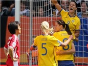 Bóng đá anh, ngoại hạng anh, lịch thi đấu euro 2012, World Cup nữ 2011, Vòng bảng: Thụy Điển toàn thắng