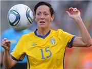 Bóng đá anh, ngoại hạng anh, lịch thi đấu euro 2012, Therese Sjogran: "Chúng tôi đủ sức đánh bại người Mỹ"