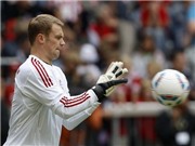 Bóng đá anh, ngoại hạng anh, lịch thi đấu euro 2012, Neuer lại bị hắt hủi