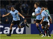 Bóng đá anh, ngoại hạng anh, lịch thi đấu euro 2012, Uruguay theo chân Chile và Peru vào tứ kết