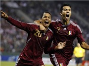Bóng đá anh, ngoại hạng anh, lịch thi đấu euro 2012, Paraguay - Venezuela 3-3: Tự hào các chiến binh của Chavez!