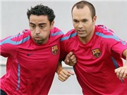 Bóng đá anh, ngoại hạng anh, lịch thi đấu euro 2012, Barca tập trung với 18 cầu thủ