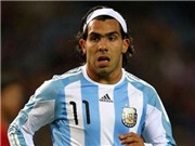 Bóng đá anh, ngoại hạng anh, lịch thi đấu euro 2012, Tevez chơi tồi nhất Copa America