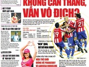 Bóng đá anh, ngoại hạng anh, lịch thi đấu euro 2012, Đọc TT&VH Ngày 22/7: Không cần thắng, vẫn vô địch?