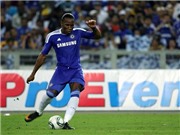 Bóng đá anh, ngoại hạng anh, lịch thi đấu euro 2012, "Bàn thắng ma" của Drogba  giúp Chelsea hạ Malaysia