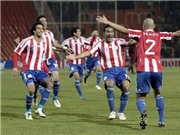 Bóng đá anh, ngoại hạng anh, lịch thi đấu euro 2012, Đánh bại Venezuela trên chấm 11m, Paraguay vào BK Copa America