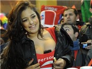 Bóng đá anh, ngoại hạng anh, lịch thi đấu euro 2012, Paraguay chưa đá, Larissa Riquelme đã khỏa thân