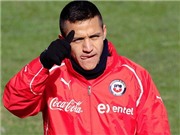 Bóng đá anh, ngoại hạng anh, lịch thi đấu euro 2012, Alexis Sanchez từ chối so sánh mình với Ronaldo 