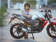Bóng đá anh, ngoại hạng anh, lịch thi đấu euro 2012, Yamaha FZ-S đọ dáng khỏe khoắn cùng cô nàng cá tính