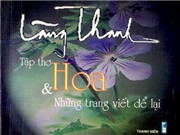 Bóng đá anh, ngoại hạng anh, lịch thi đấu euro 2012, Tưởng nhớ nhà thơ yểu mệnh Lãng Thanh
