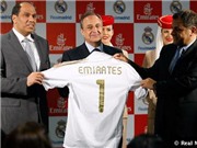 Bóng đá anh, ngoại hạng anh, lịch thi đấu euro 2012, Real Madrid "kết duyên" với Emirates trong 5 năm