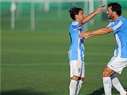 Bóng đá anh, ngoại hạng anh, lịch thi đấu euro 2012, Buonanotte che mờ Santi Cazorla