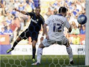 Bóng đá anh, ngoại hạng anh, lịch thi đấu euro 2012, Real Madrid hạ Leicester, Arsenal bị cầm hòa