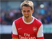 Bóng đá anh, ngoại hạng anh, lịch thi đấu euro 2012, Aaron Ramsey: Mạnh mẽ hơn sau ác mộng
