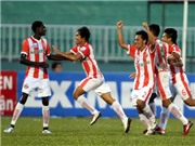 Bóng đá anh, ngoại hạng anh, lịch thi đấu euro 2012, Trận SLNA-N. SG: Khách sợ lửa sân Vinh 