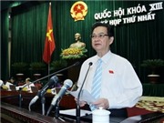 Bóng đá anh, ngoại hạng anh, lịch thi đấu euro 2012, Trình Quốc hội phê chuẩn bổ nhiệm 4 phó thủ tướng