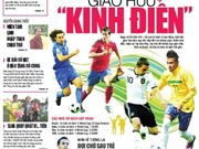 Bóng đá anh, ngoại hạng anh, lịch thi đấu euro 2012, Đọc TT&VH ngày 10/8: Giao hữu "kinh điển"