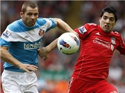 Bóng đá anh, ngoại hạng anh, lịch thi đấu euro 2012, Liverpool  - Sunderland 1-1: Mất điểm ngày ra quân