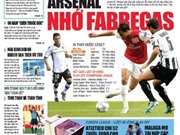 Bóng đá anh, ngoại hạng anh, lịch thi đấu euro 2012, Đọc TT&VH ngày 18/8: Arsenal  nhớ Fabregas