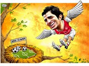 Bóng đá anh, ngoại hạng anh, lịch thi đấu euro 2012, Biếm họa Fabregas trở lại "mái nhà xưa"