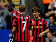 Bóng đá anh, ngoại hạng anh, lịch thi đấu euro 2012, Bolton - Man City 2-3:  "Man xanh" lên ngôi đầu bảng