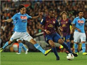 Bóng đá anh, ngoại hạng anh, lịch thi đấu euro 2012, Napoli thua thảm Barcelona: Đòn đau nhớ đời