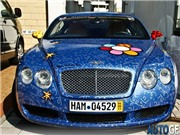 Bóng đá anh, ngoại hạng anh, lịch thi đấu euro 2012, Bentley Continental GT phiên bản độc trên phố