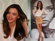 Bóng đá anh, ngoại hạng anh, lịch thi đấu euro 2012, Miranda Kerr rạng rỡ trong buổi giới thiệu mỹ phẩm mới