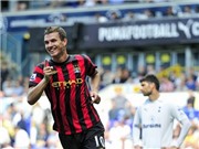 Bóng đá anh, ngoại hạng anh, lịch thi đấu euro 2012, Vua phá lưới Premier League: Dzeko đang "đua" với Rooney
