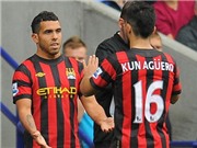 Bóng đá anh, ngoại hạng anh, lịch thi đấu euro 2012, Aguero khuyên Tevez ở lại Man City