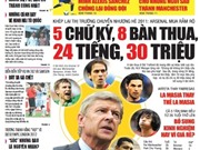 Bóng đá anh, ngoại hạng anh, lịch thi đấu euro 2012, Đọc TT&VH ngày 2/9: Arsenal đã có người thay thế Fabregas!