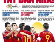 Bóng đá anh, ngoại hạng anh, lịch thi đấu euro 2012, Đọc TT&VH ngày 07/9: Chào đương kim vô địch Tây Ban Nha!