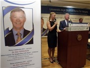 Bóng đá anh, ngoại hạng anh, lịch thi đấu euro 2012, Sir Alex được trường ĐH Tor Vergata (Rome) vinh danh