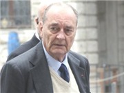 Bóng đá anh, ngoại hạng anh, lịch thi đấu euro 2012, Cựu Tổng thống Pháp Jacques Chirac được vắng mặt tại tòa