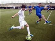 Bóng đá anh, ngoại hạng anh, lịch thi đấu euro 2012, Con trai Zidane tập cùng đội 1 Real Madrid