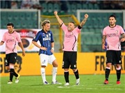 Bóng đá anh, ngoại hạng anh, lịch thi đấu euro 2012, Inter thua ngược Palermo trong cơn mưa bàn thắng