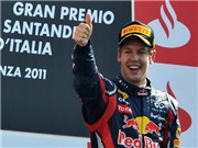 Bóng đá anh, ngoại hạng anh, lịch thi đấu euro 2012, GP Italia:  Không ai ngoài Vettel
