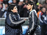 Bóng đá anh, ngoại hạng anh, lịch thi đấu euro 2012, Maradona bình luận về con rể Aguero